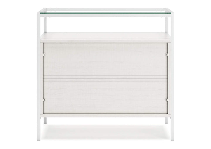 Deznee White Small Bookcase (6615631462496)