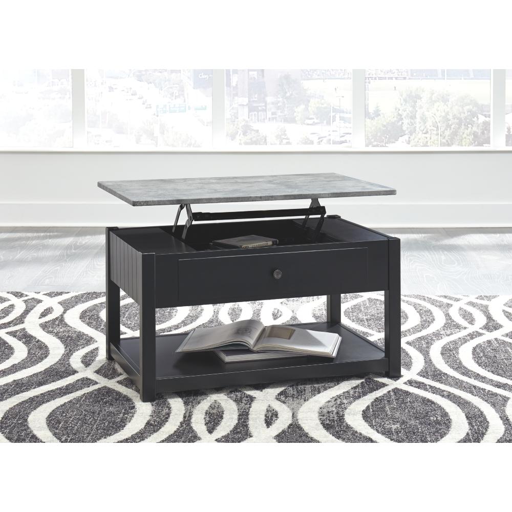 Ezmonei Lift Top Cocktail Table - Al Rugaib Furniture (4494534803552)