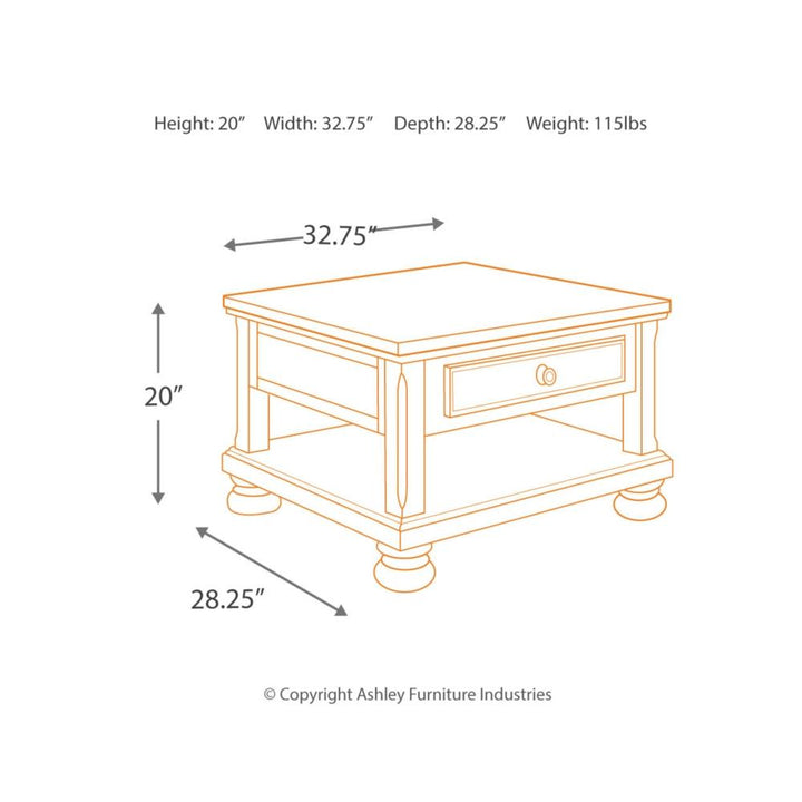 Porter Lift Top Cocktail Table - Al Rugaib Furniture (9666998226)