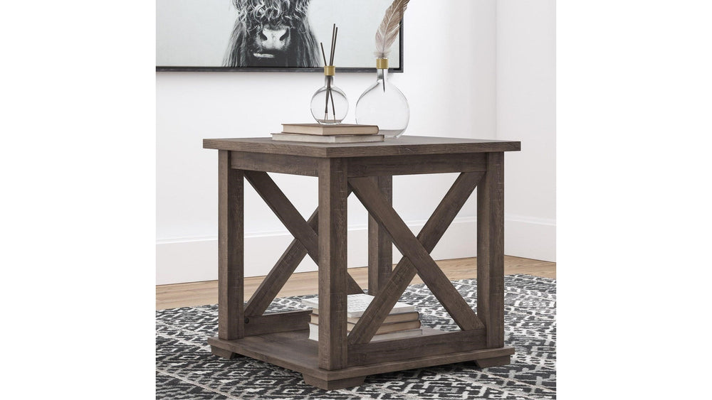 Square End Table (6604129730656)