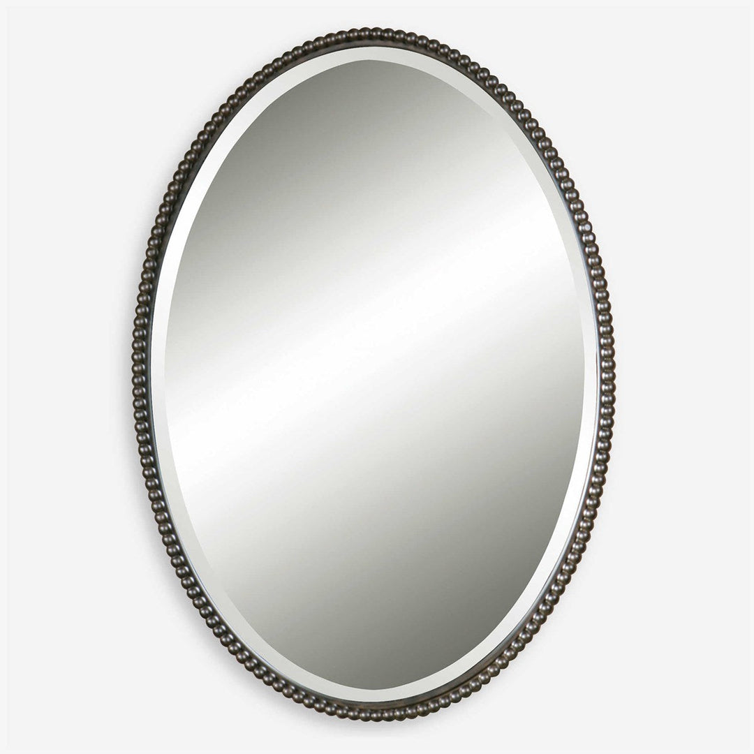 Sherise Bronze Oval Mirror