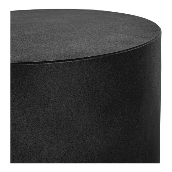 Garden Outdoor Side Table Black