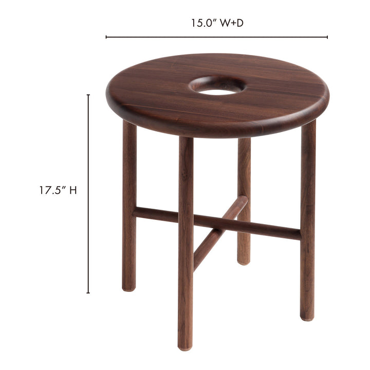 Namba Walnut Stool