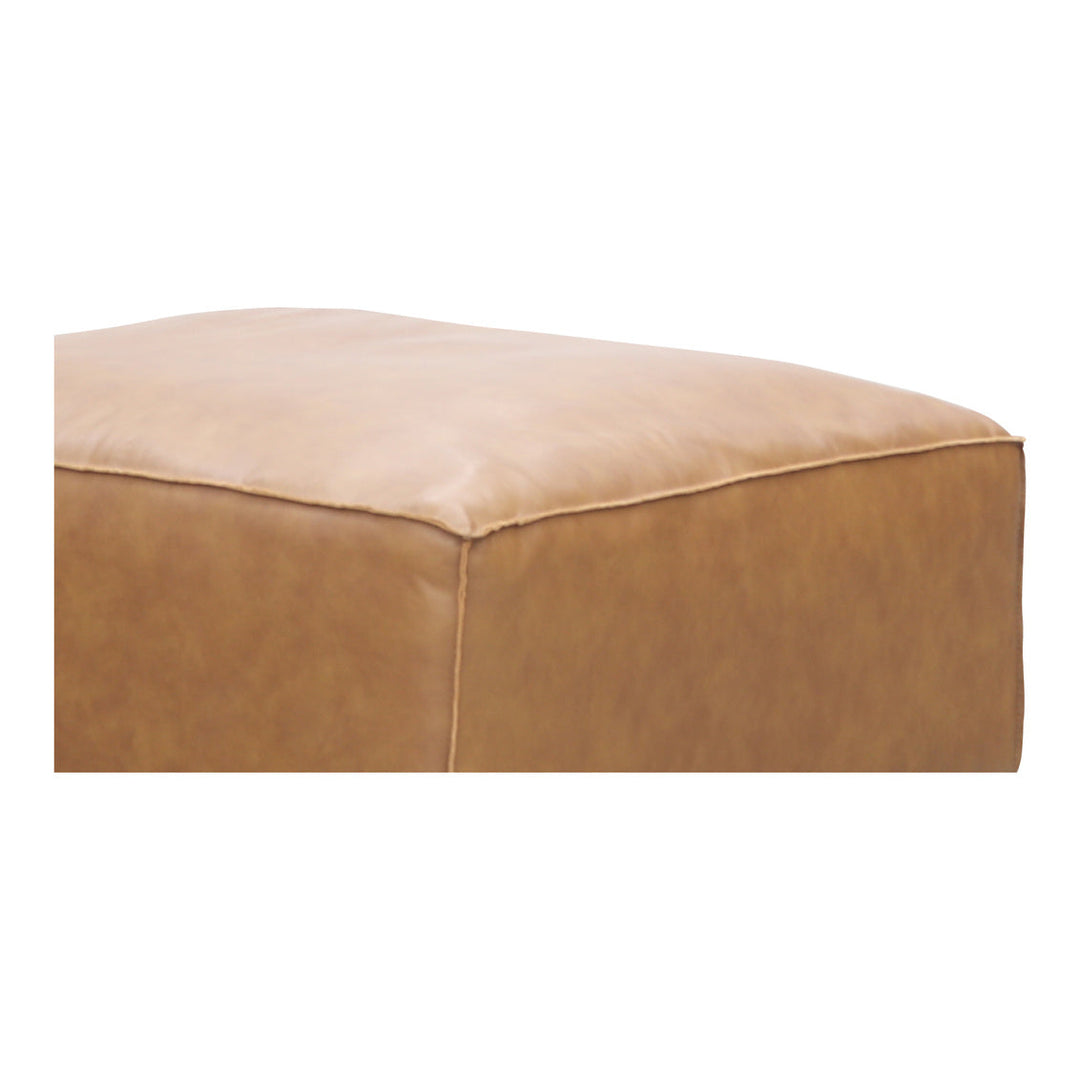 Form Ottoman Sonoran Tan Leather