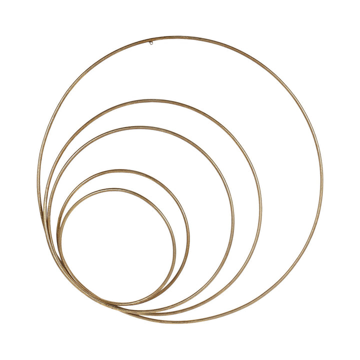 Orbit Gold Wall Sculpture Small