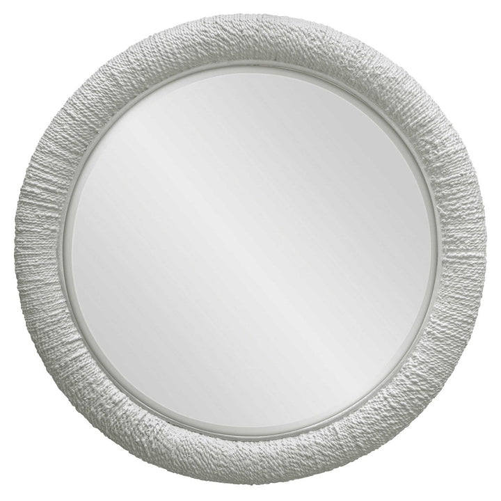 Mariner Round Mirror, White