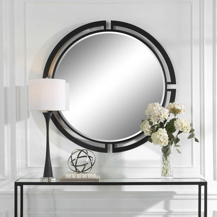 Quadrant Round Mirror