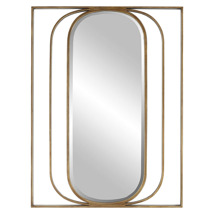 Uttermost Replicate Contemporary Oval Mirror