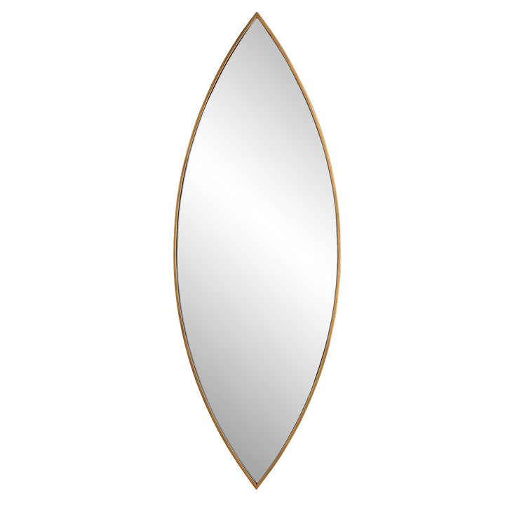 Ellipse Gold Mirror