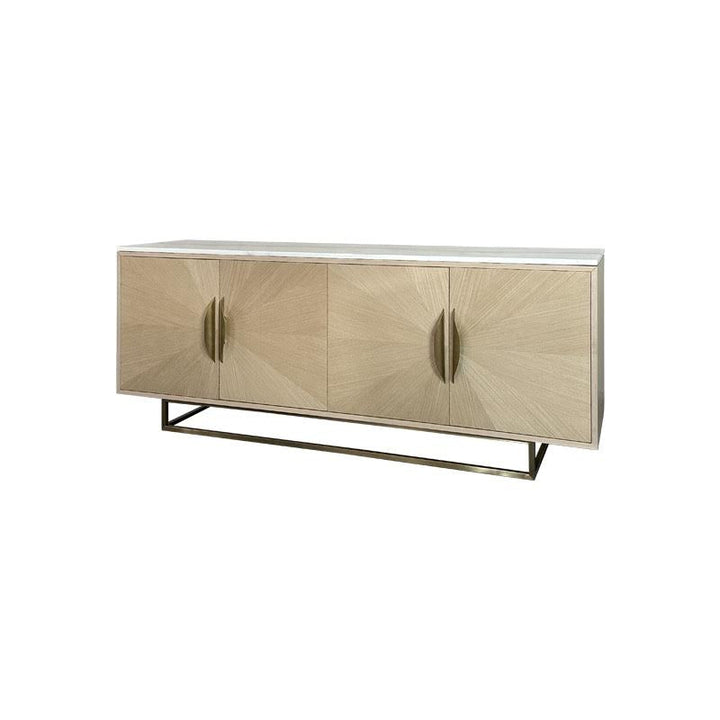 Marble Top gold Buffet