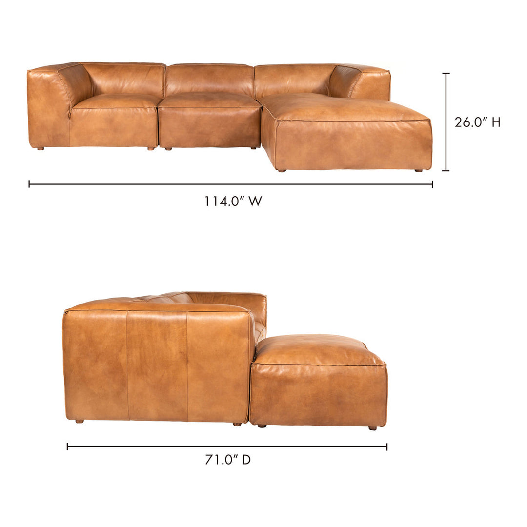 Luxe Lounge Modular Sectional Tan