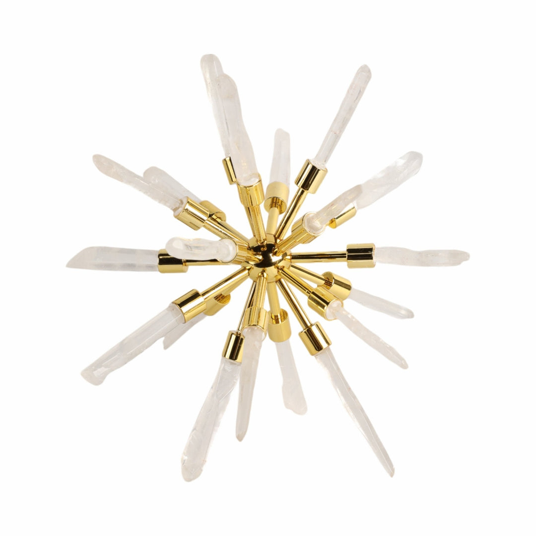 10" Fiona Large Crystal Starburst Statuary Kd