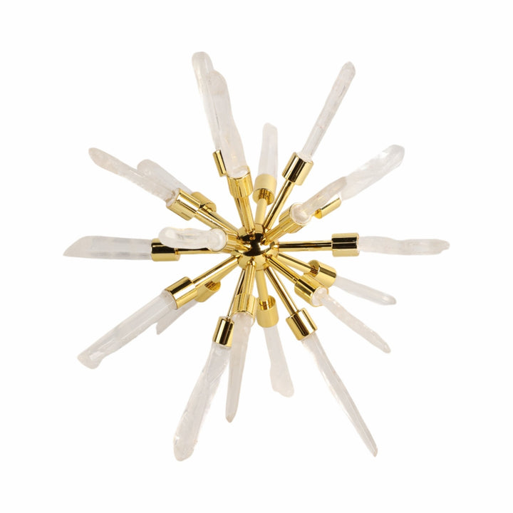 10" Fiona Large Crystal Starburst Statuary Kd