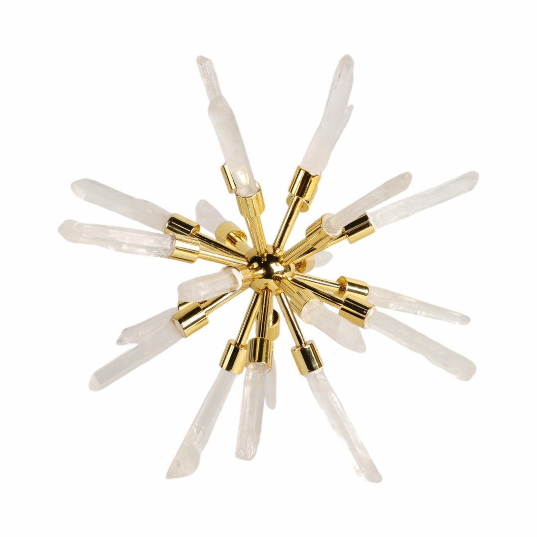 10" Fiona Large Crystal Starburst Statuary Kd