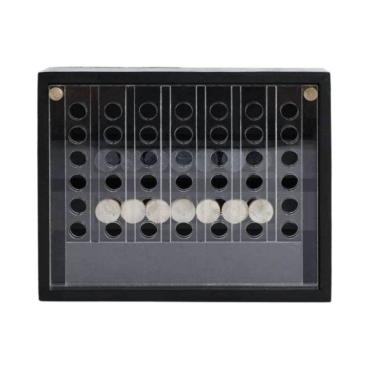 10" OXFORD BLACK AND WHITE 4-IN-A-ROW GAME