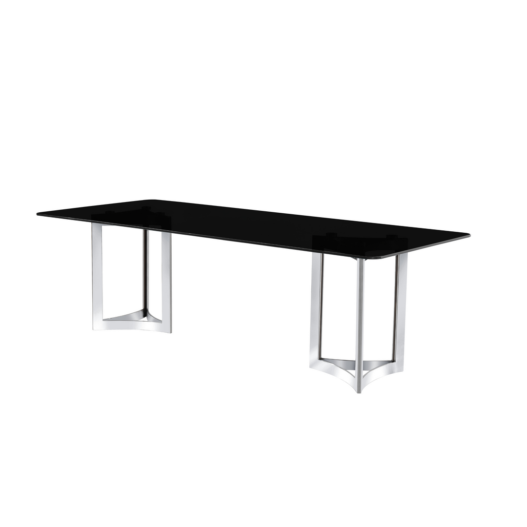 Alexa Glass Top Dining Table