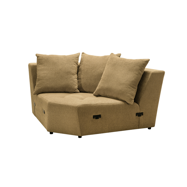 Daniela Mustard Yellow Sectional