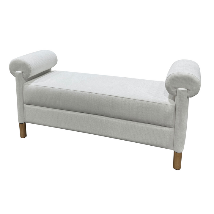 Regency Retreat White Bench (139cm)