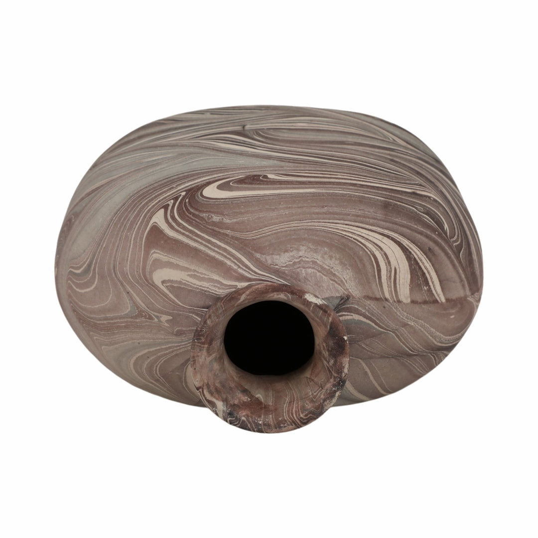 11" CARRANA SMALL BROWN ECOMIX VASE