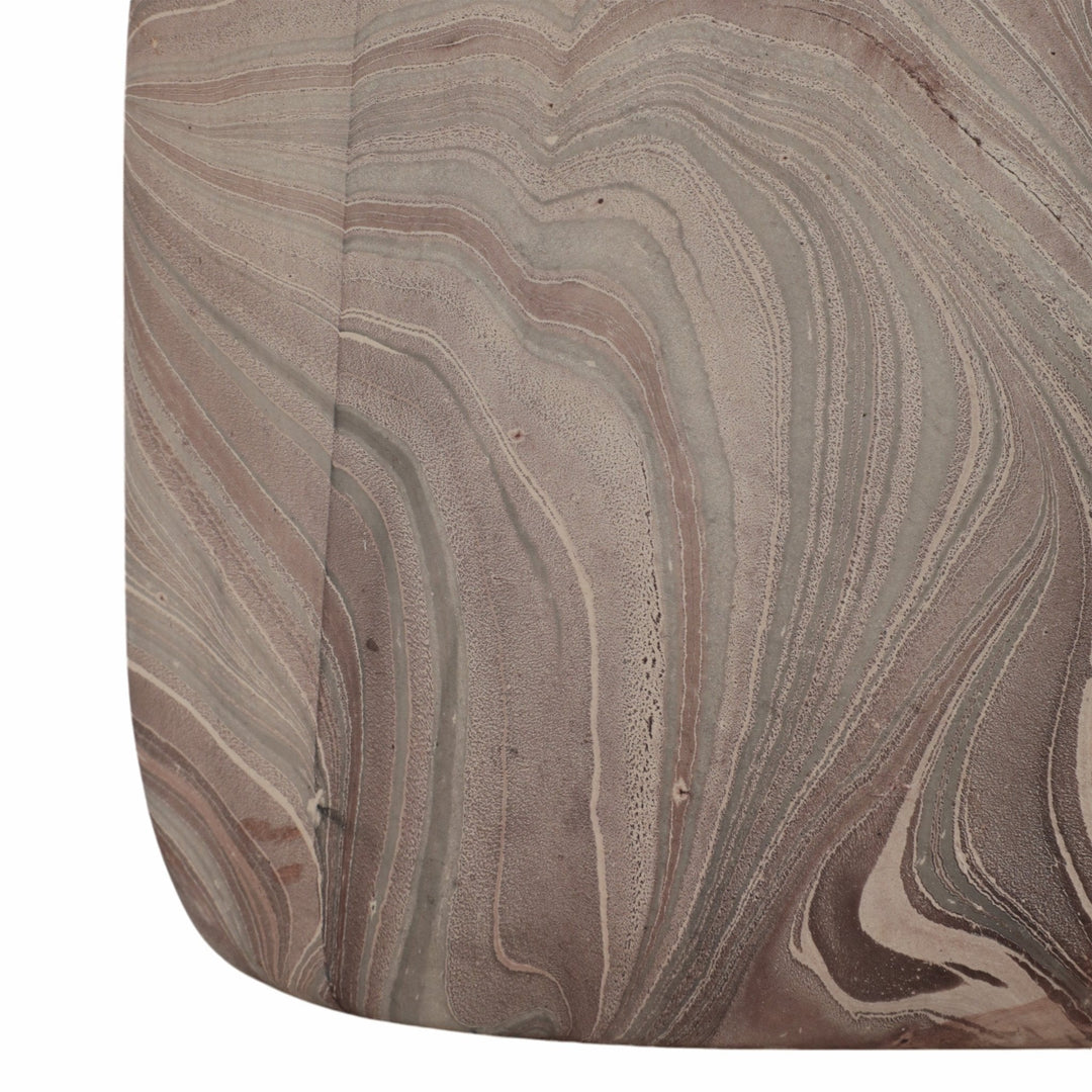 11" CARRANA SMALL BROWN ECOMIX VASE