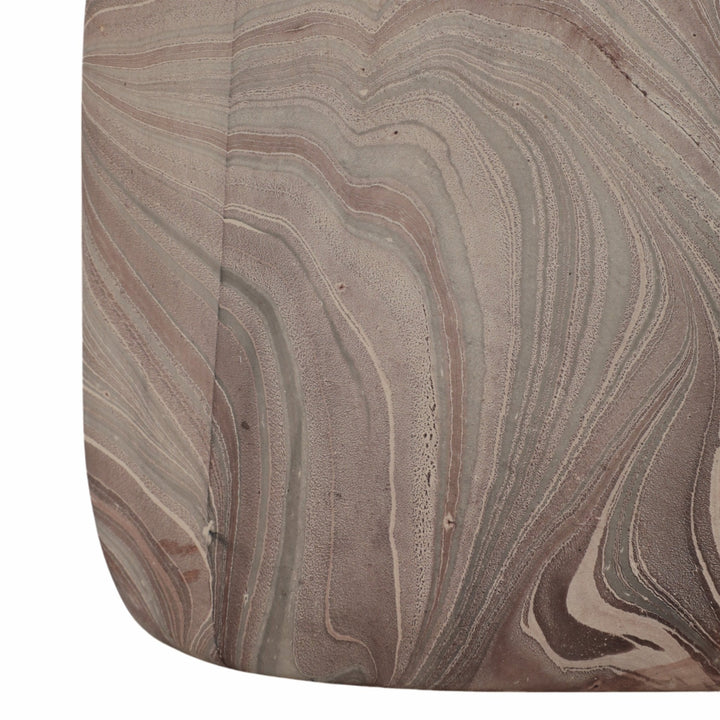 11" CARRANA SMALL BROWN ECOMIX VASE