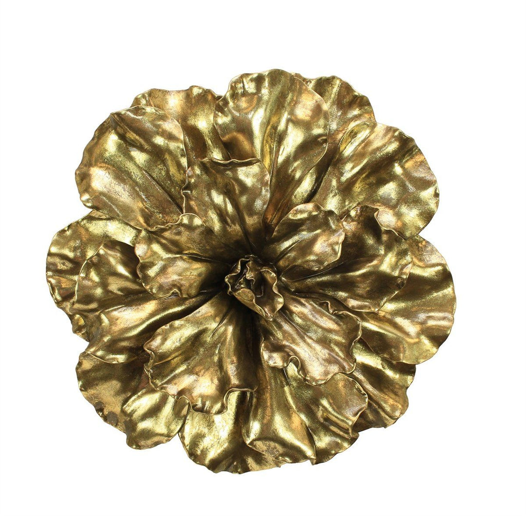 GOLD WALL FLOWER 20"