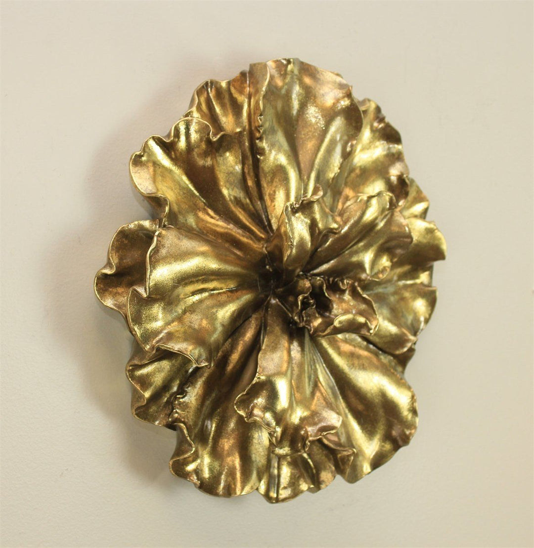 GOLD WALL FLOWER 20"