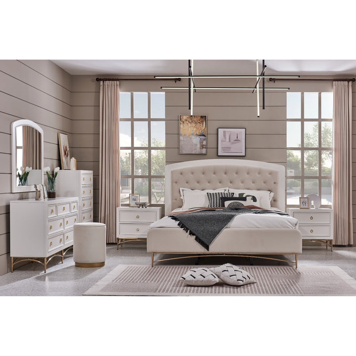 WHITE PEARL  Bedroom SET