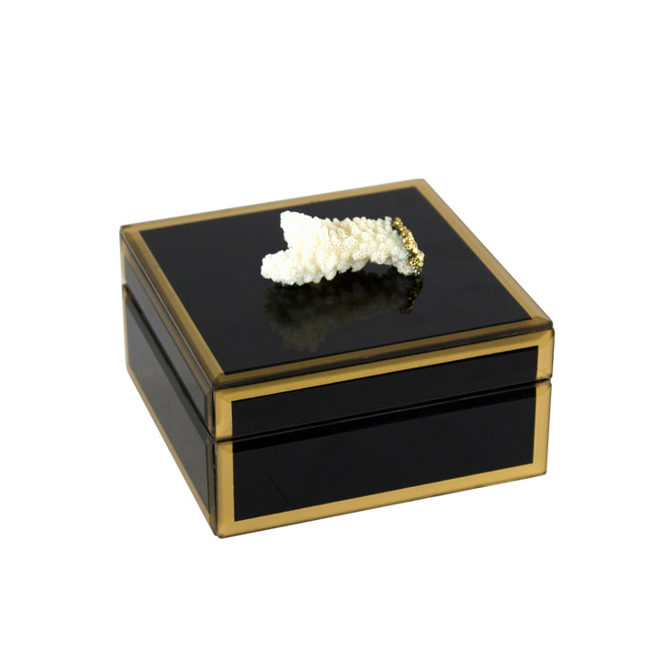 WOOD GLASS BOX
