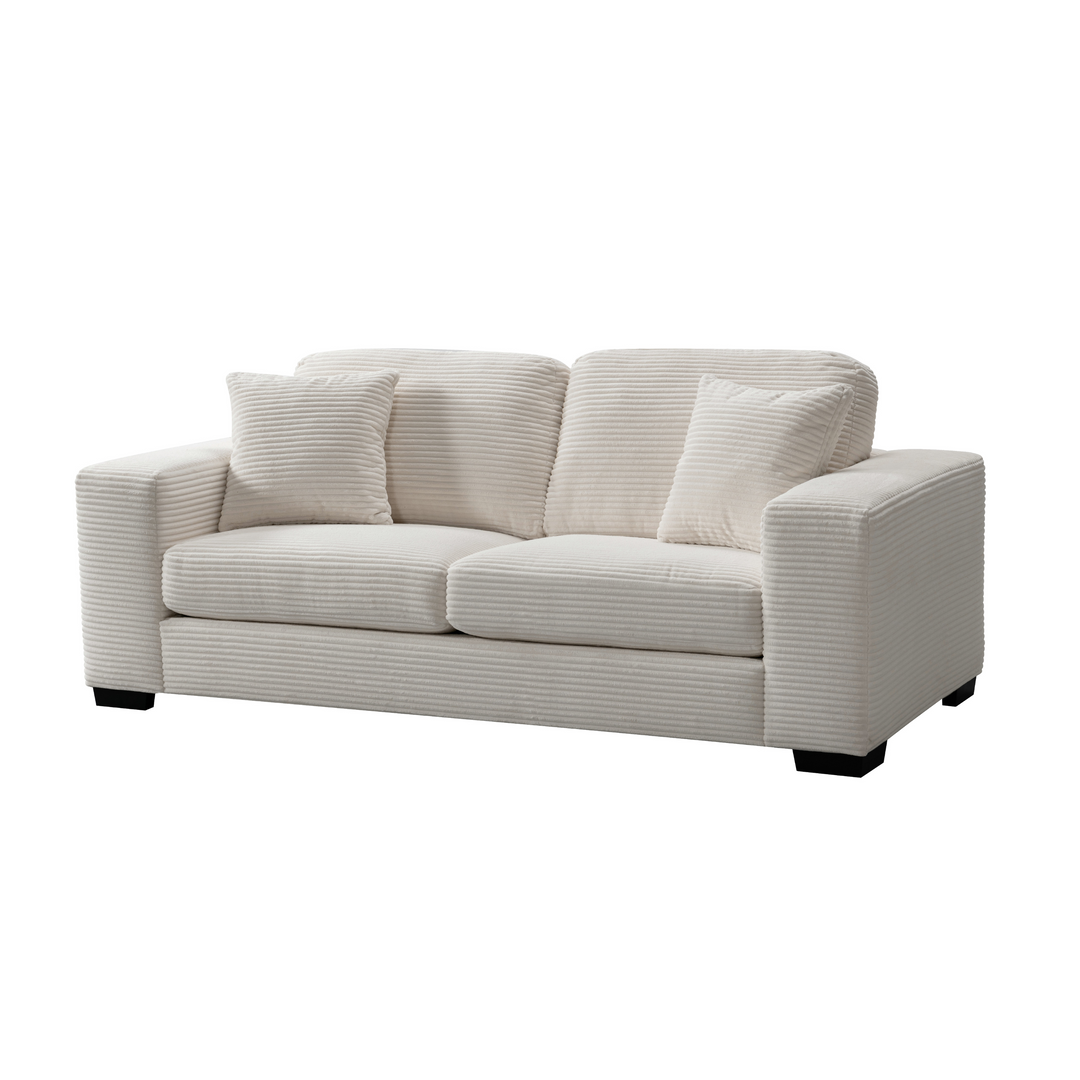 Luna Cream Sofa W226