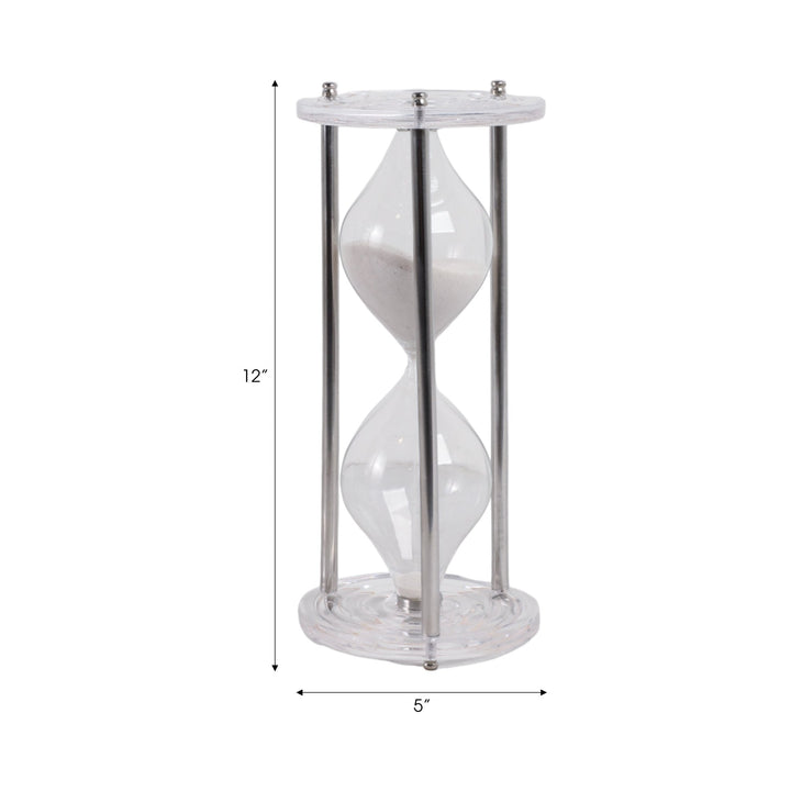 12" Beckett Acrylic Hourglass