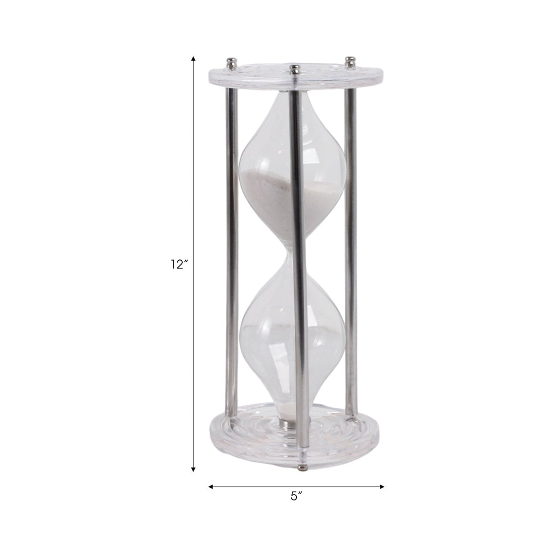 12" Beckett Acrylic Hourglass
