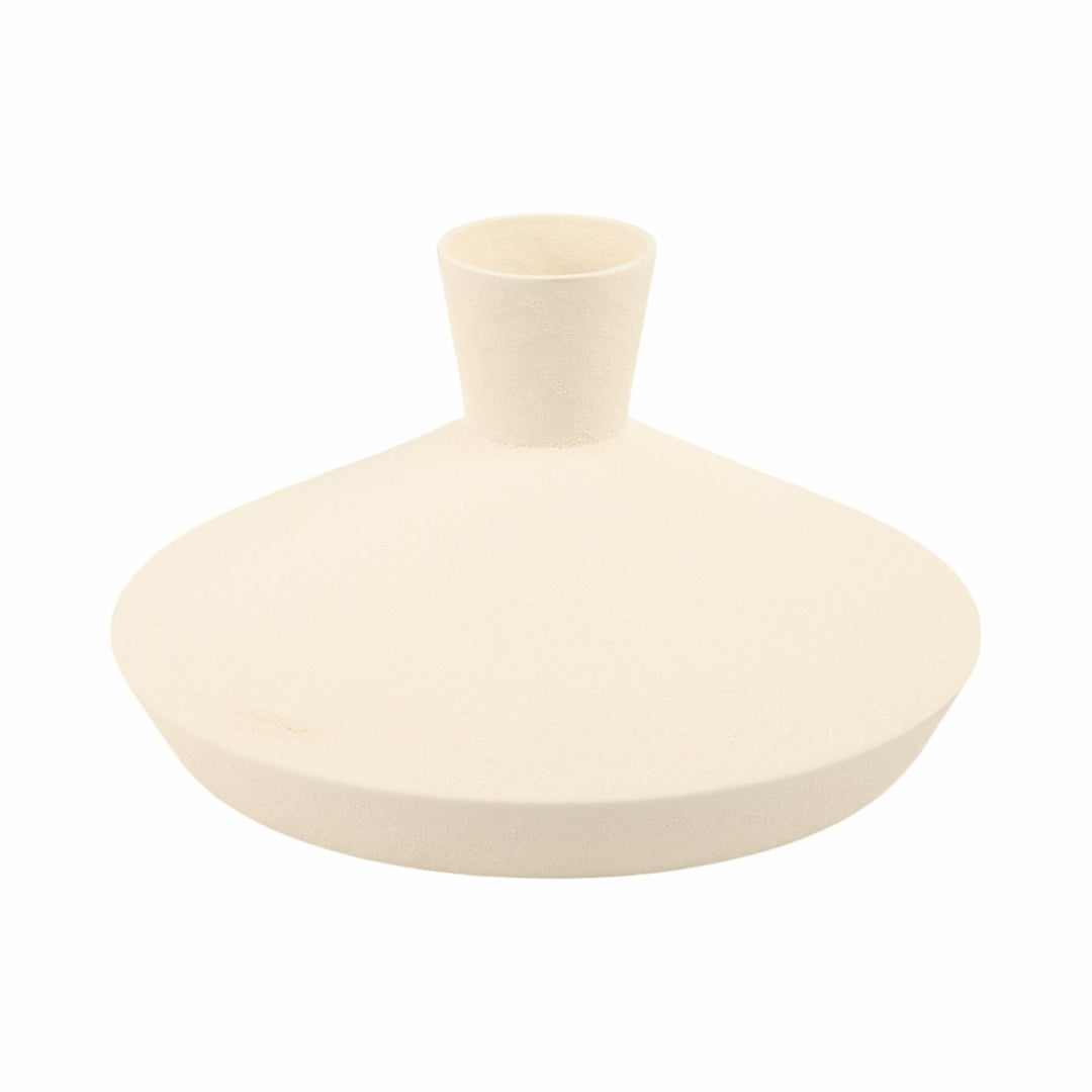 12" Evora Short And Wide Portugal Vase