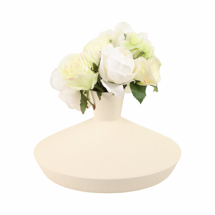 12" Evora Short And Wide Portugal Vase