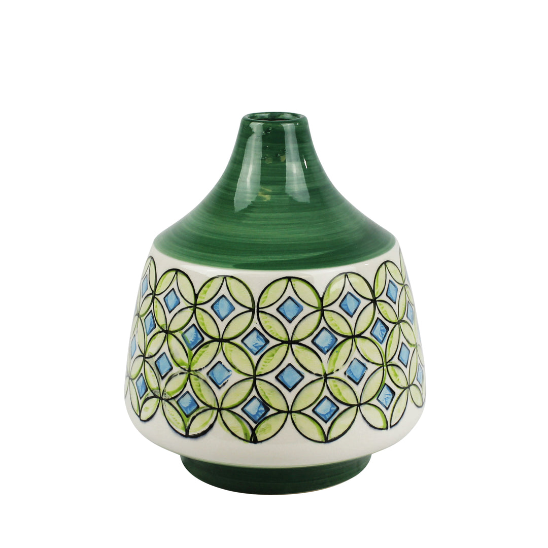 CERAMIC VASE GREEN