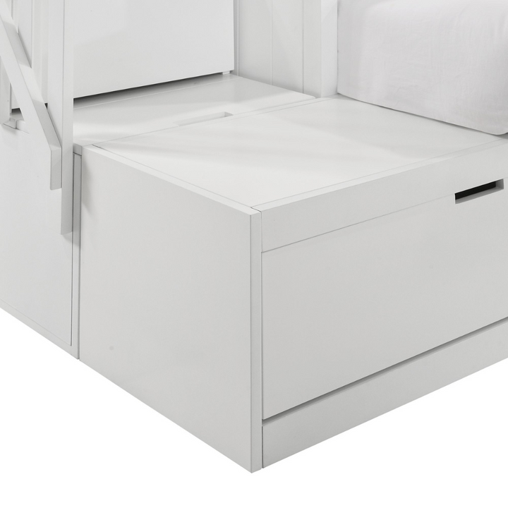 Brian Twin Over Twin Bunk Bed In White
