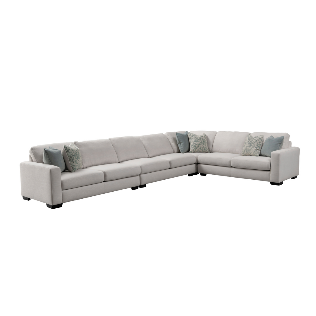 Modular beige sectional