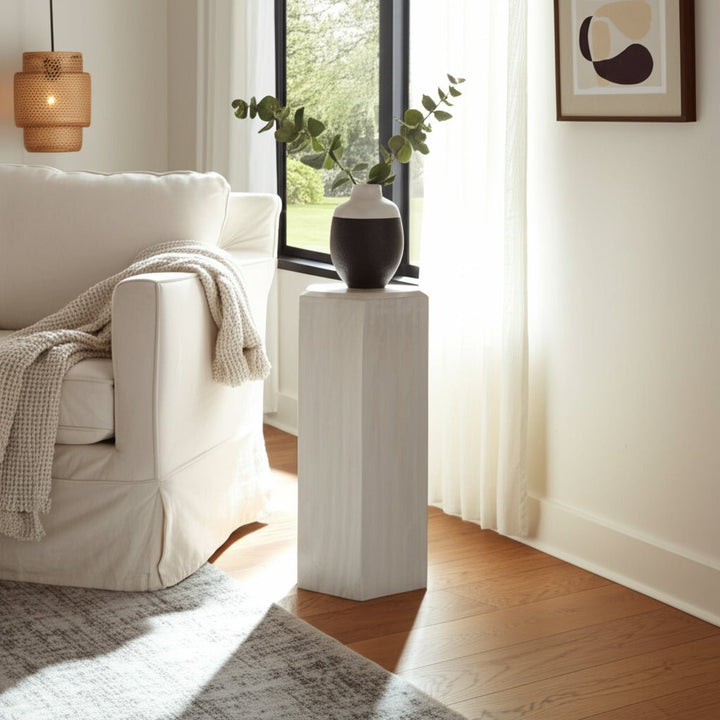 12x36" Novus Large Wood Pedestal