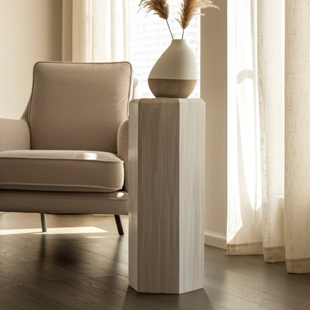 12x36" Novus Large Wood Pedestal