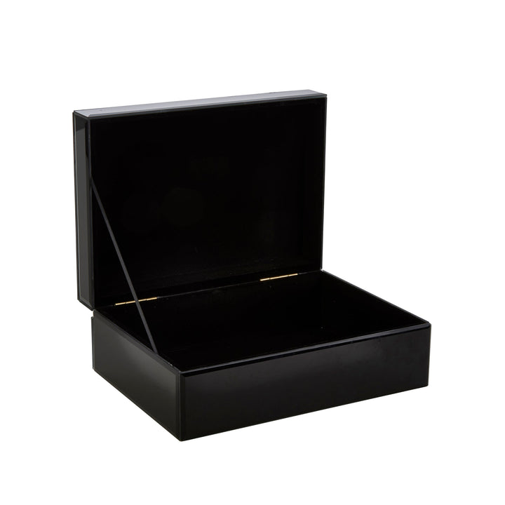 S/2 BLACK/SILVER BOXES