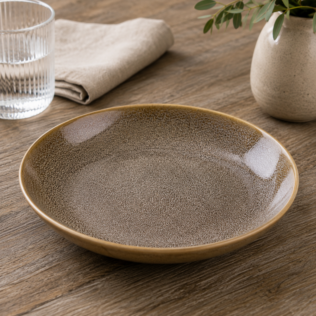 COUPE DEEP PLATE -18CM-VC-FULL REACTIVE FRECKLES-AHC-A
