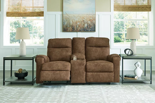 DBL Rec Loveseat w/Console