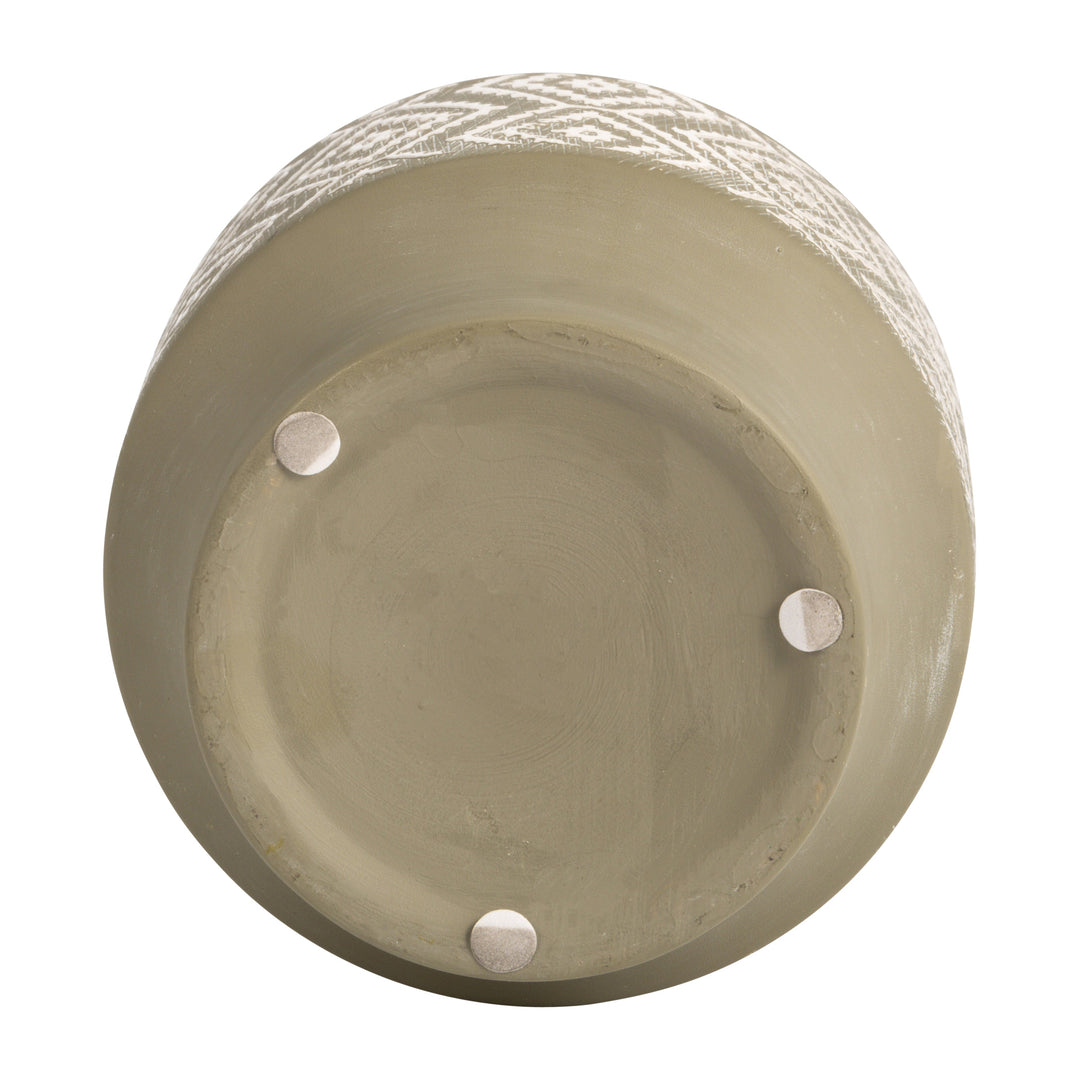 CERAMIC 4.5" PLANTER BEIGE