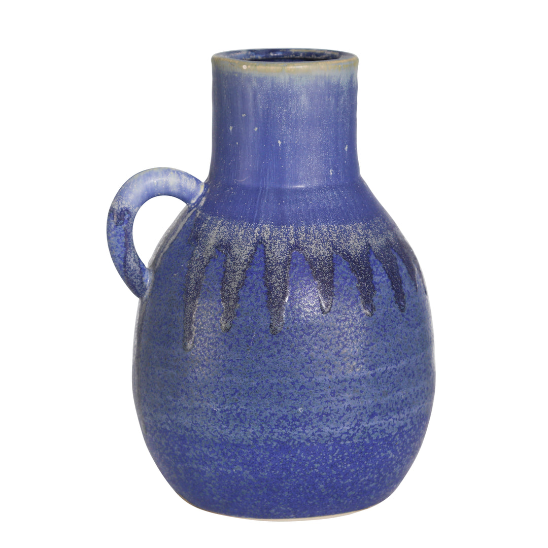 Ceramic 10" Jug, Blue