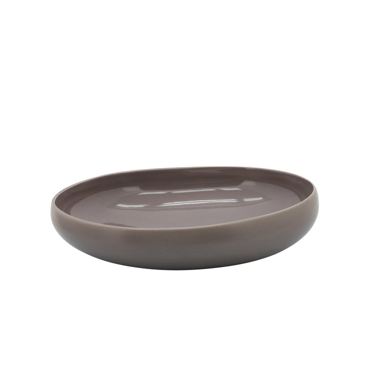 S/2 ORGANIC BOWLS 12/15", BEIGE