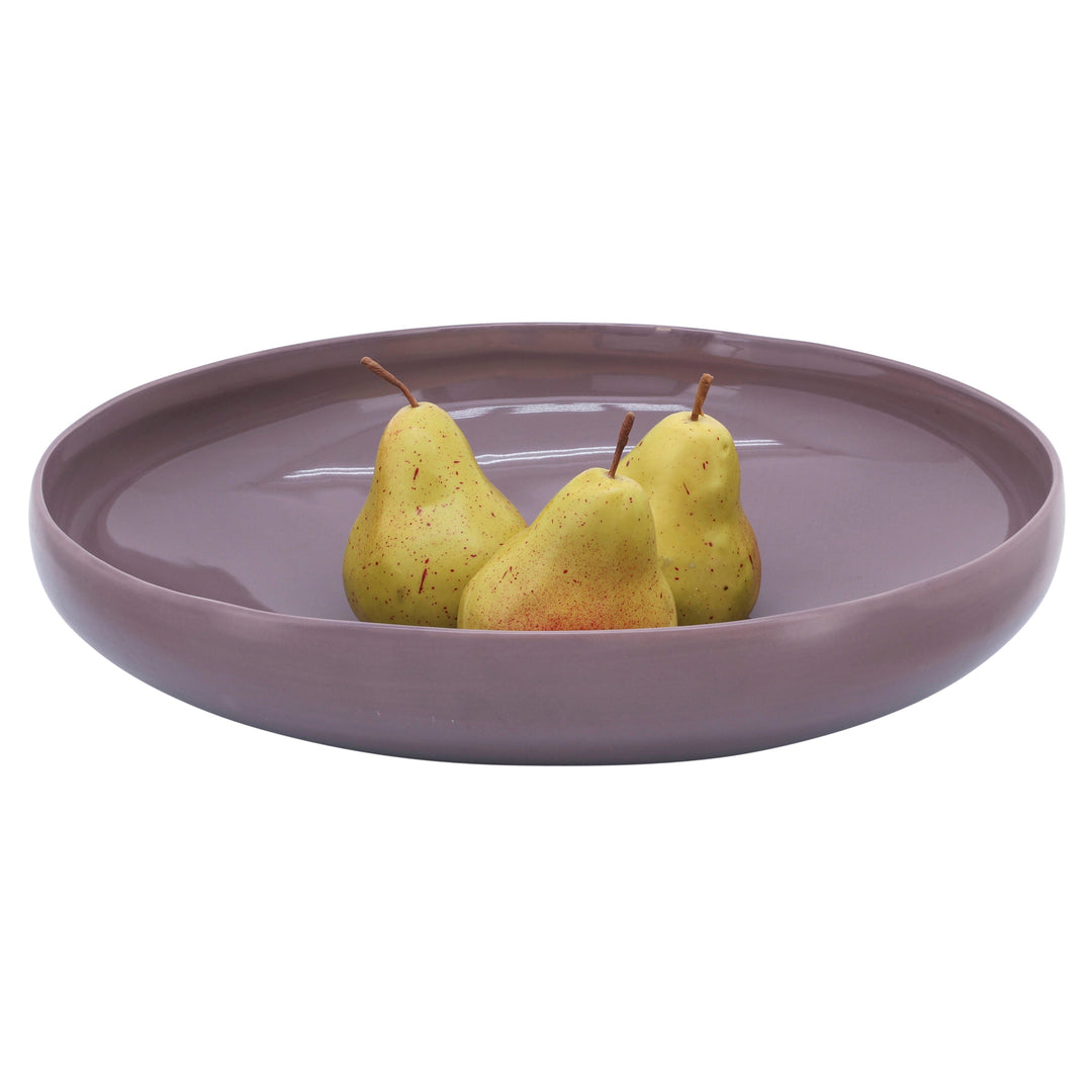 S/2 ORGANIC BOWLS 12/15", BEIGE