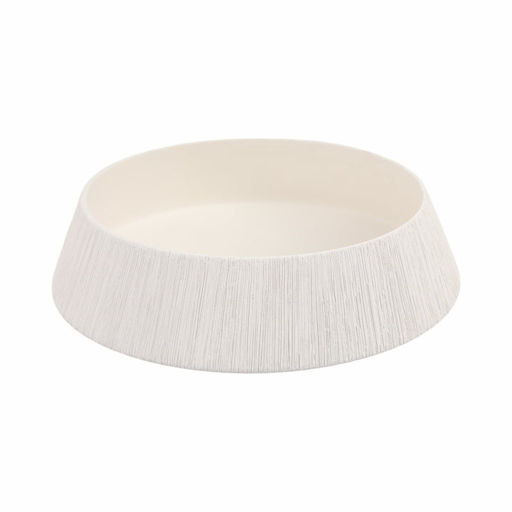 14" Cascais White Portugal Bowl