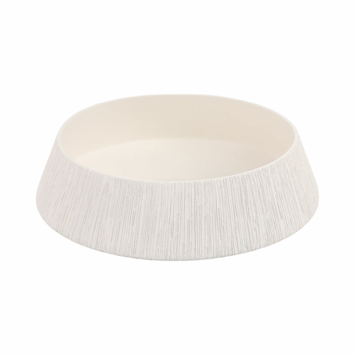 14" Cascais White Portugal Bowl