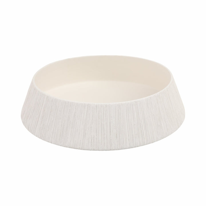 14" Cascais White Portugal Bowl