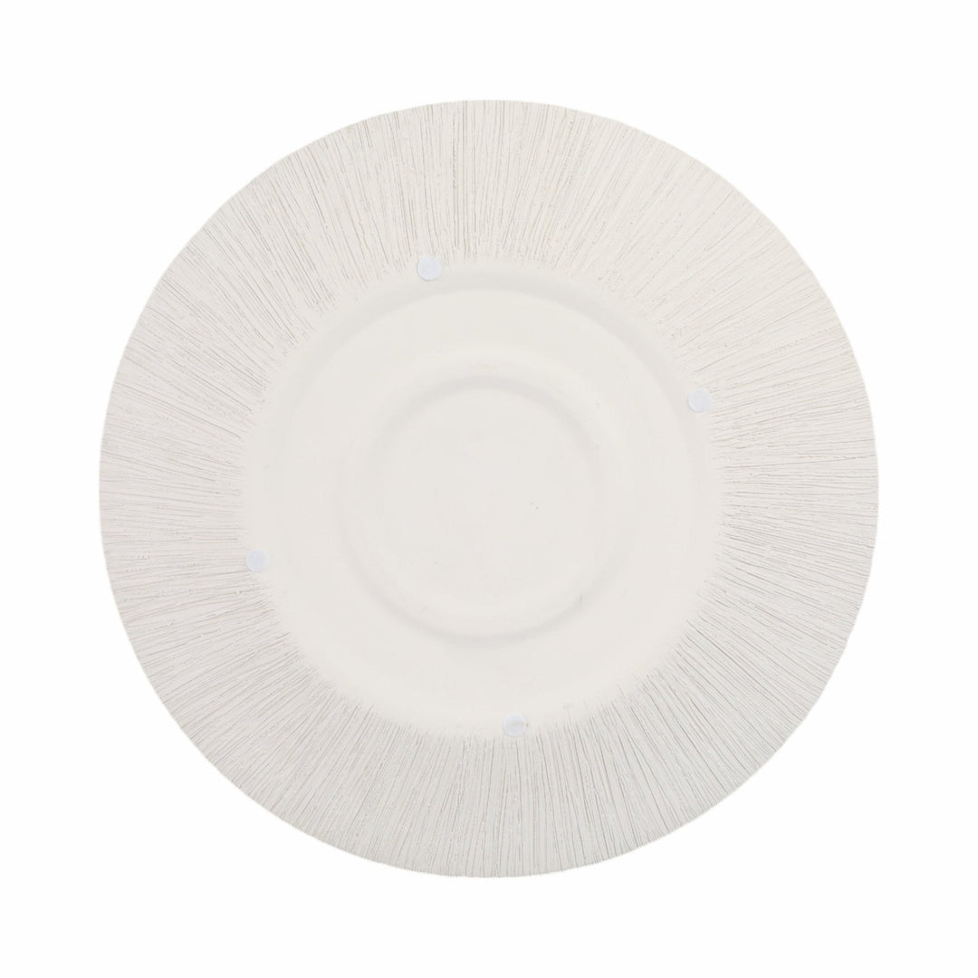 14" Cascais White Portugal Bowl